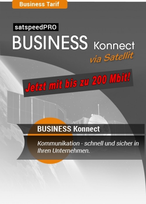 200Mbit satspeed Business Konnect